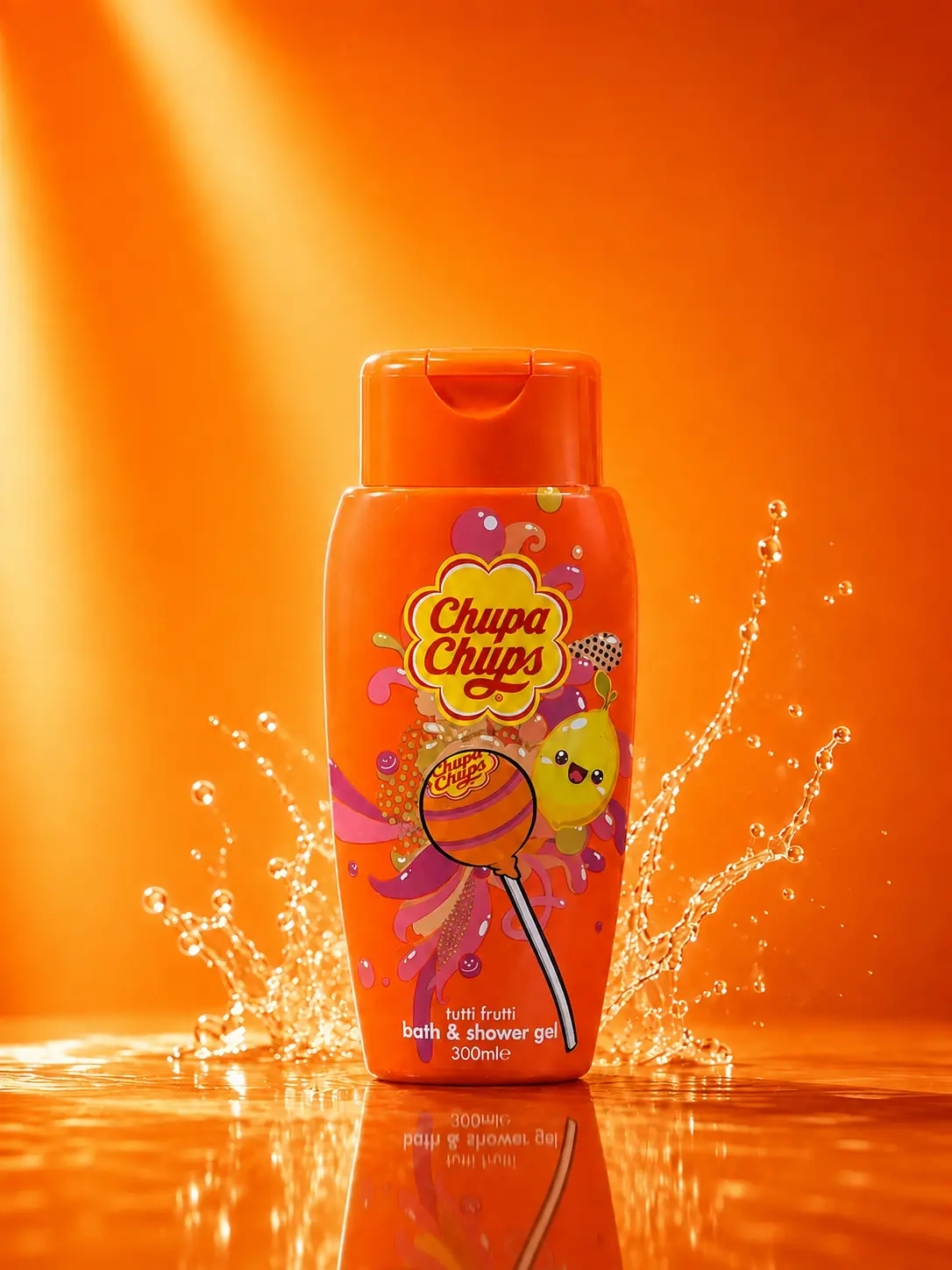 Chupa Chups Tutti Frutti sprchový a kúpeľový gél – 300 ml
