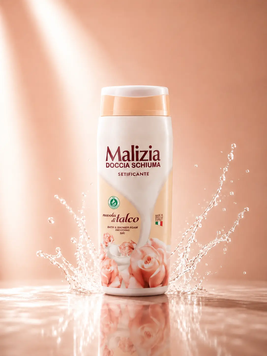 Malizia Nuvola di Talco sprchový a kúpeľový gél
