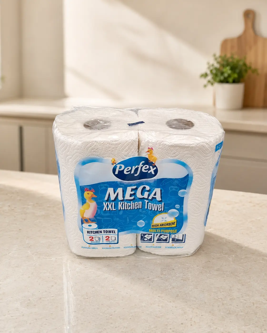 Perfex Mega XXL kuchynské utierky – 2 rolky