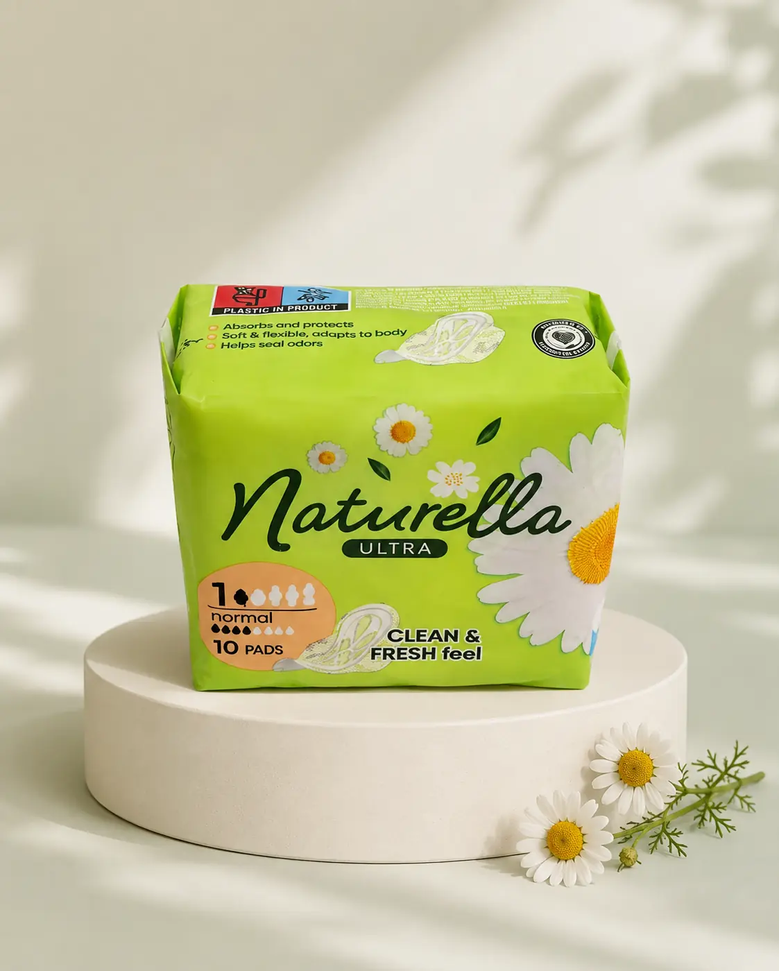Naturella Ultra Normal hygienické vložky – 10 ks