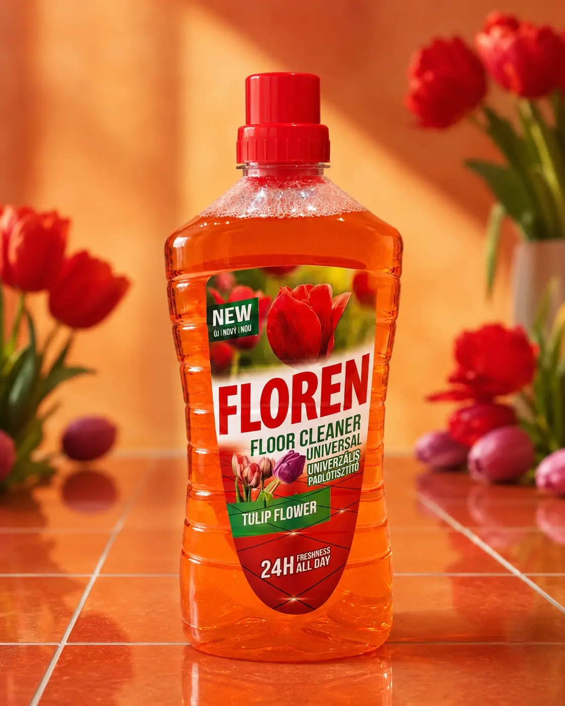 Floren Tulip Flower univerzálny čistič podláh