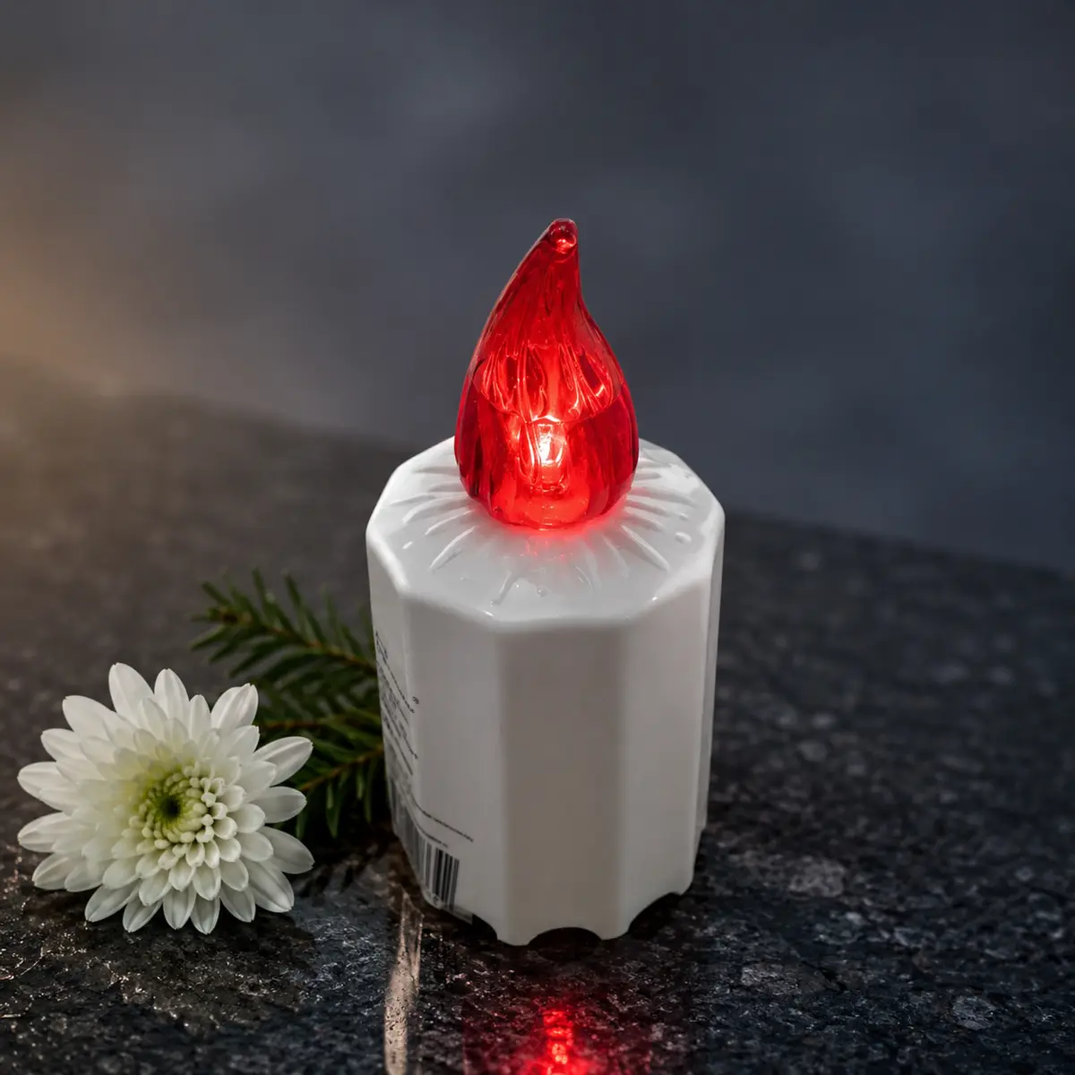 LED náplň do kahanca s červeným plameňom