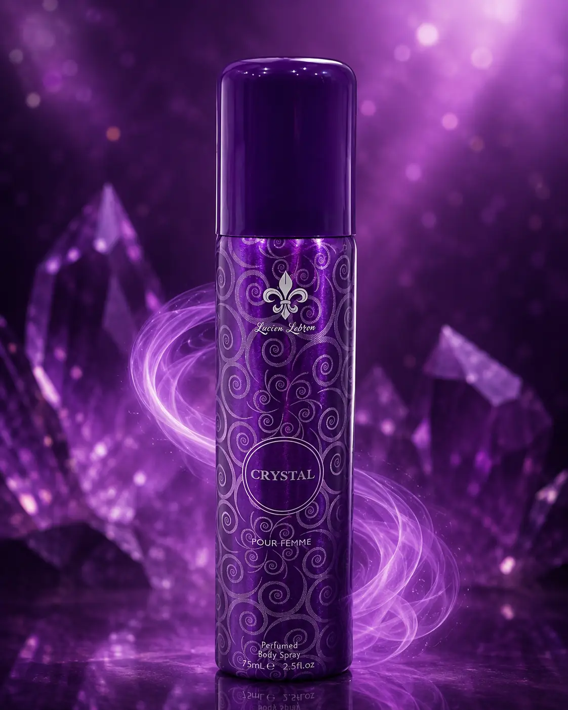 Lucien Lotron Crystal parfumovaný telový sprej – 75 ml