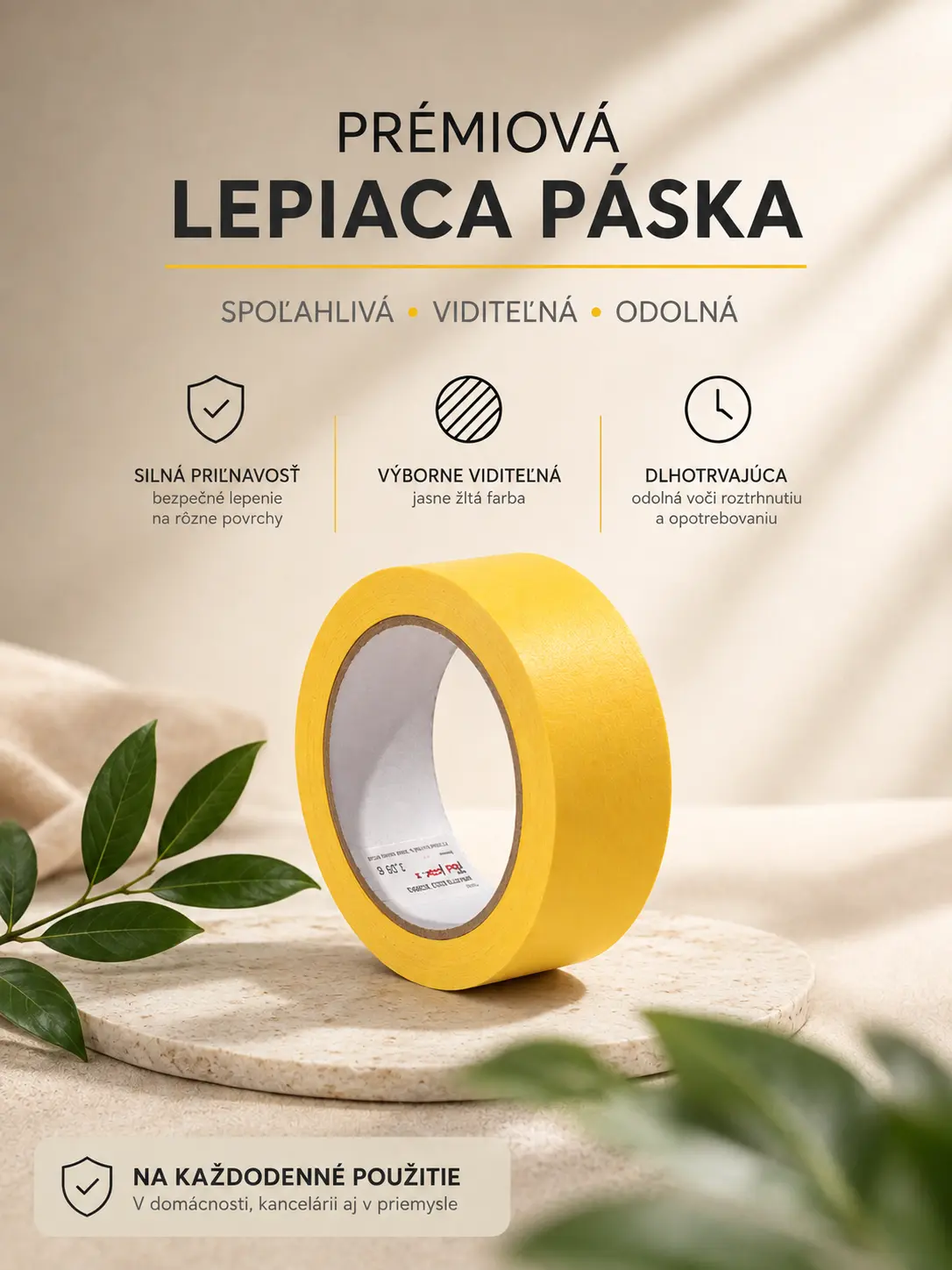 Maliarska lepiaca páska
