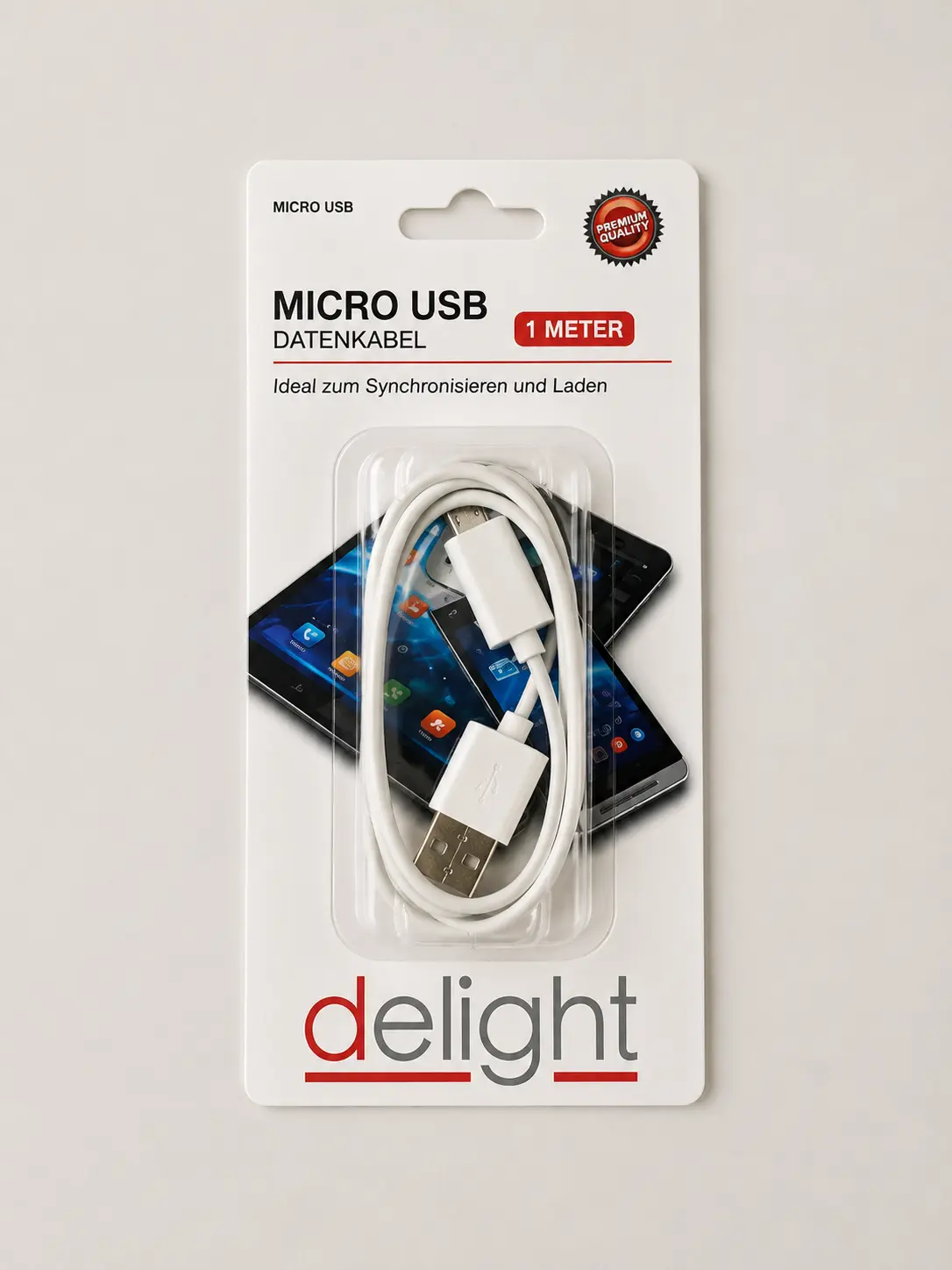 Nabíjací kábel Micro USB – 1 m