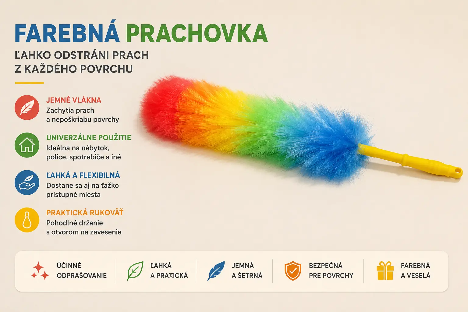 Farebná prachovka