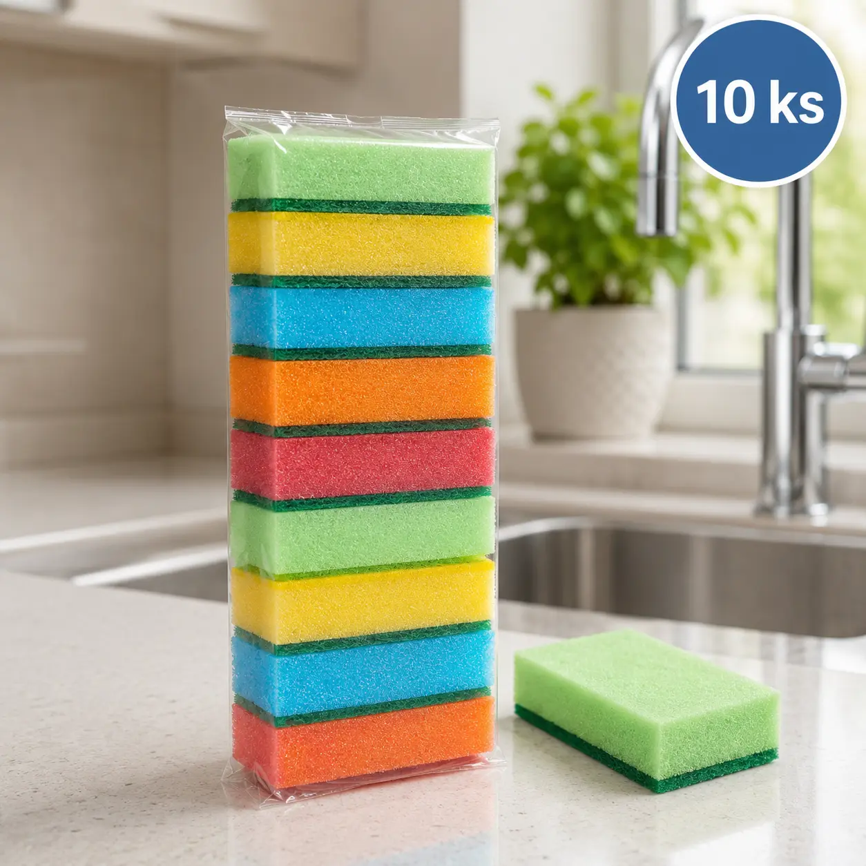 Kuchynské hubky – 10 ks