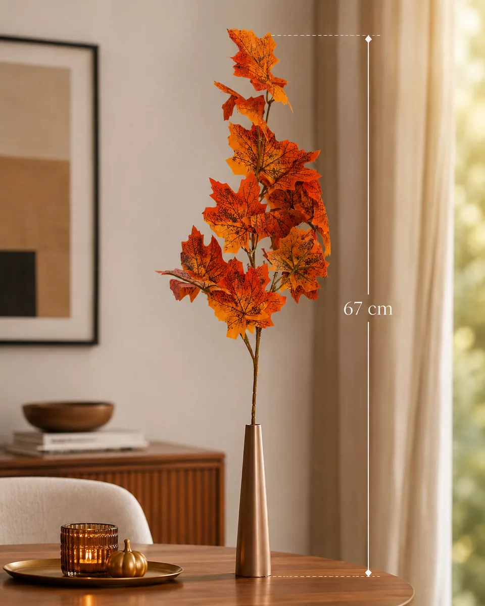 Jesenná javorová vetva – 67 cm