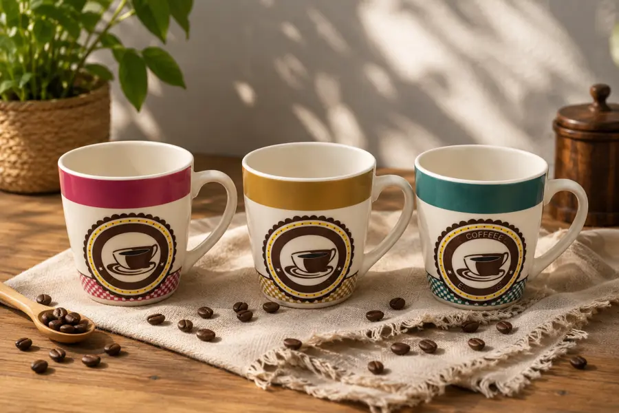 Keramické hrnčeky Coffee