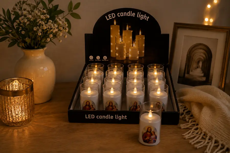 Malá LED sviečka v tubuse