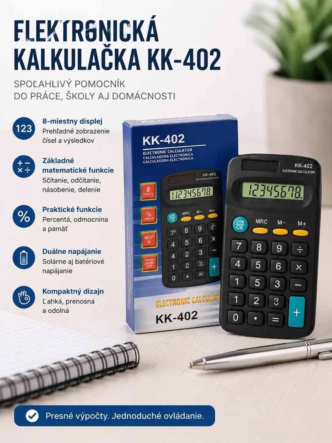 Kalkulačka KK-402