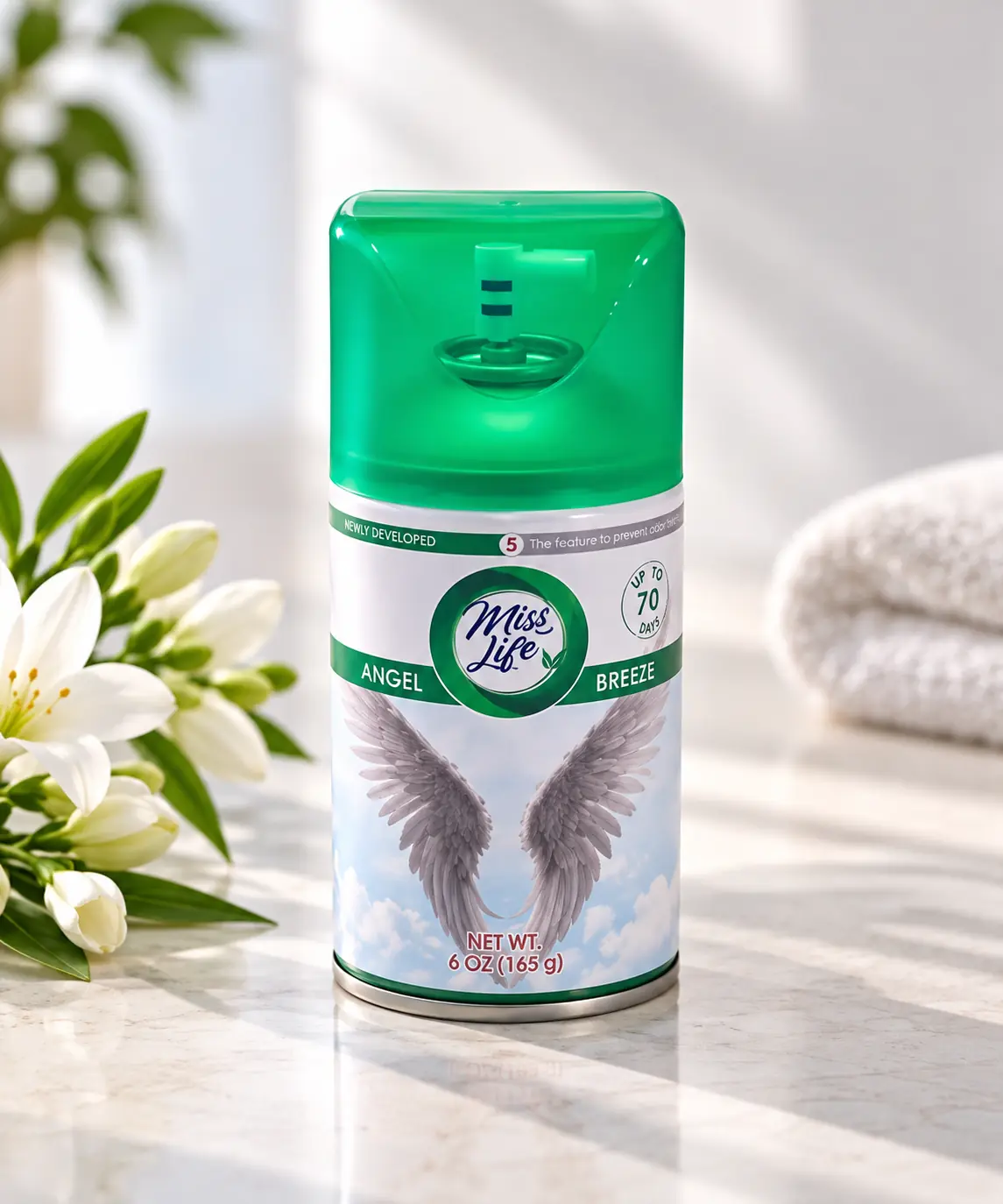 Náplň do automatického osviežovača Miss Life – Angel Breeze