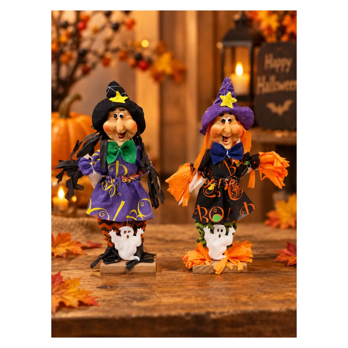 Halloweenské čarodejnice – 2 druhy
