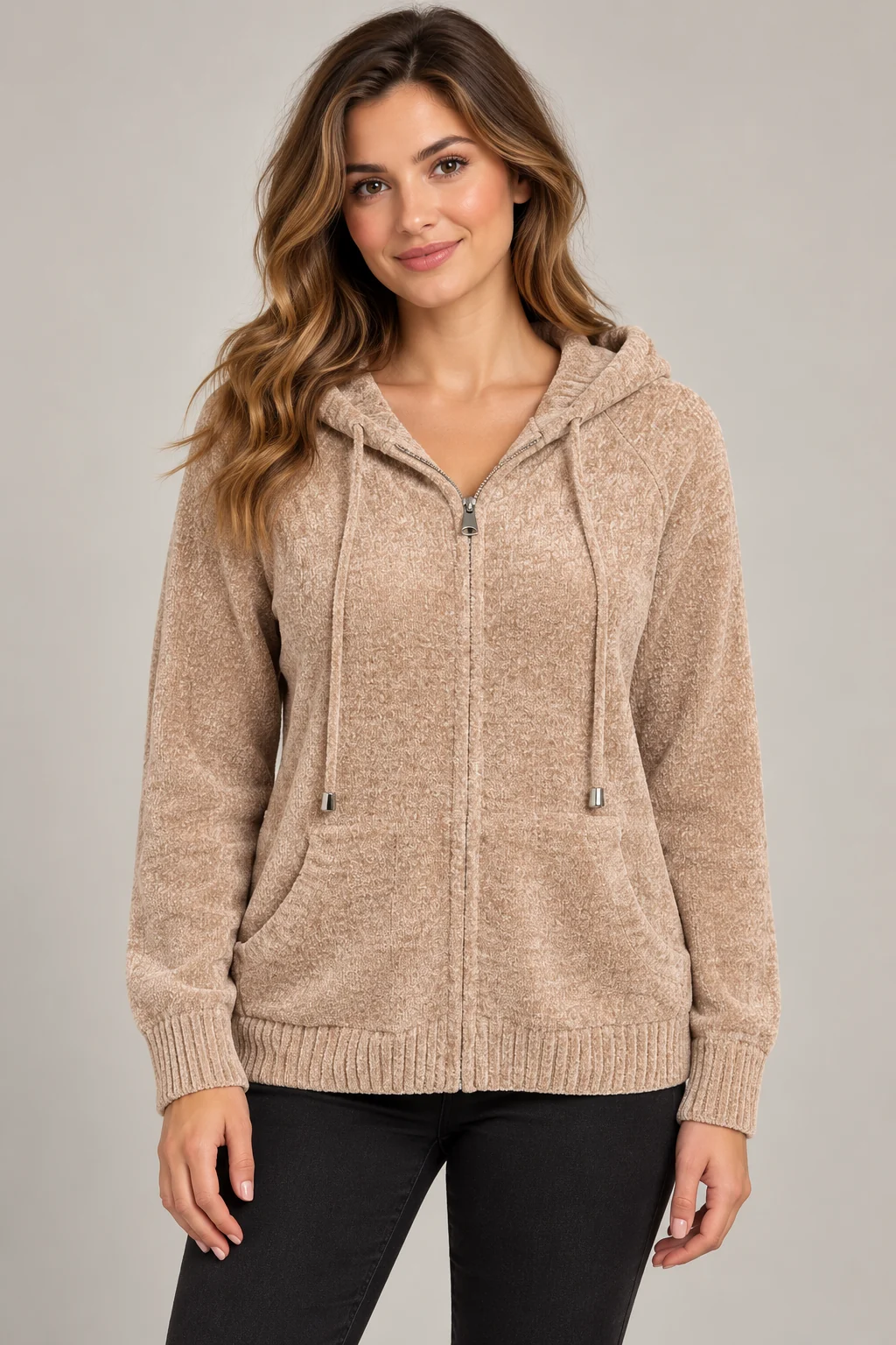 Dámska mikina na zips – 5 farieb